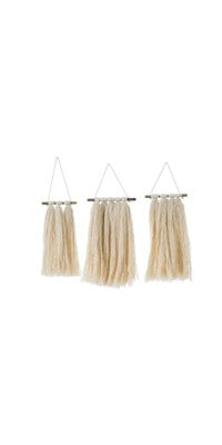 Macrame Mini Wall Hanging - Set/3