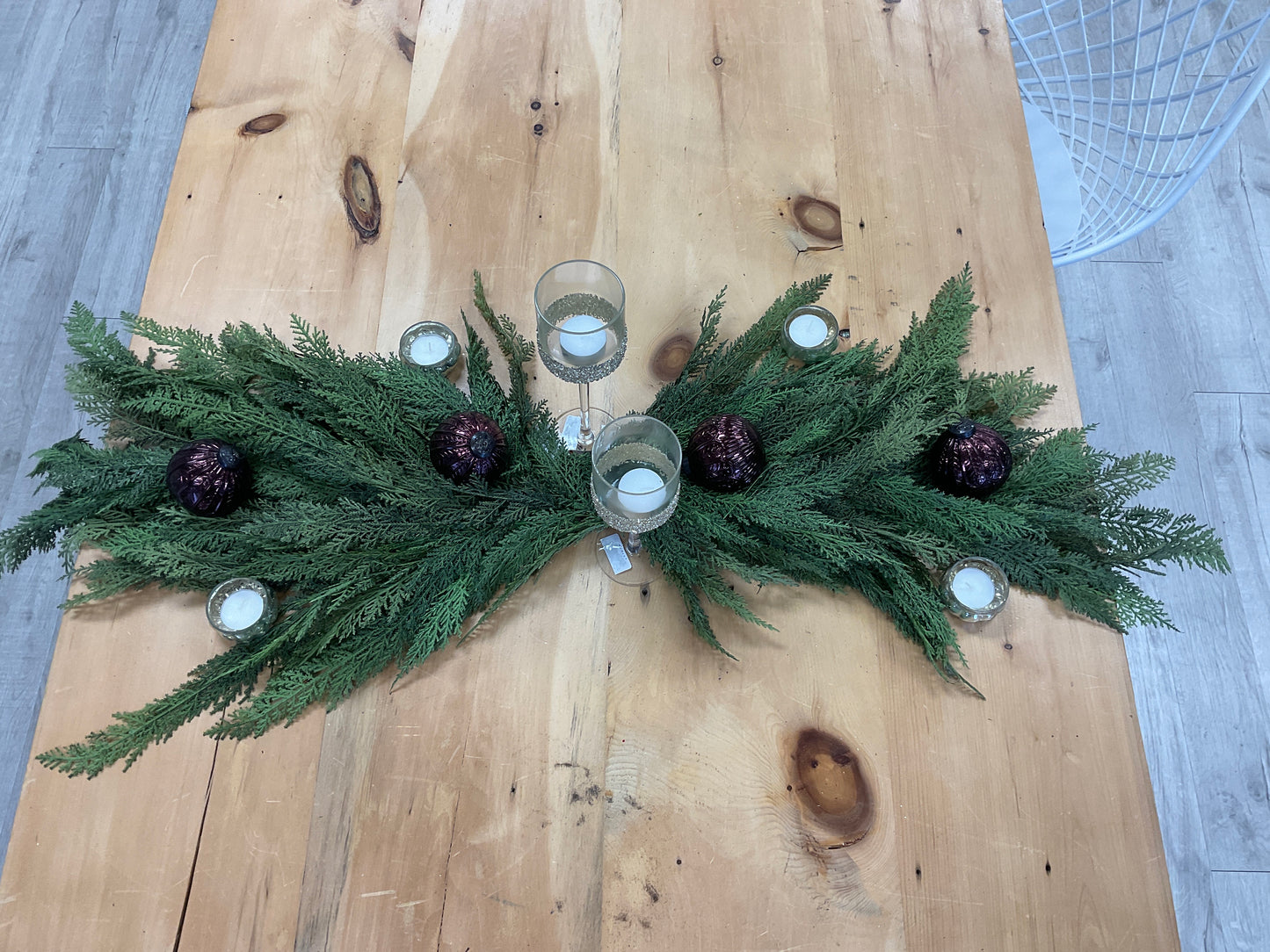 Fresh Touch Dark Green Sequoia Cypress Door Knocker