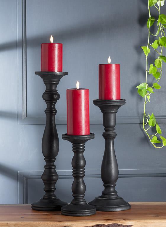 Luxlite Flameless Candle Red