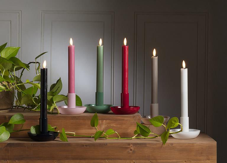 Luxlite Flameless Candle Red