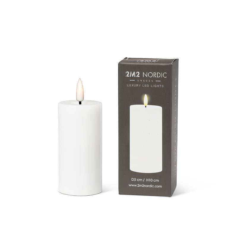 Luxlite Flameless Candle White