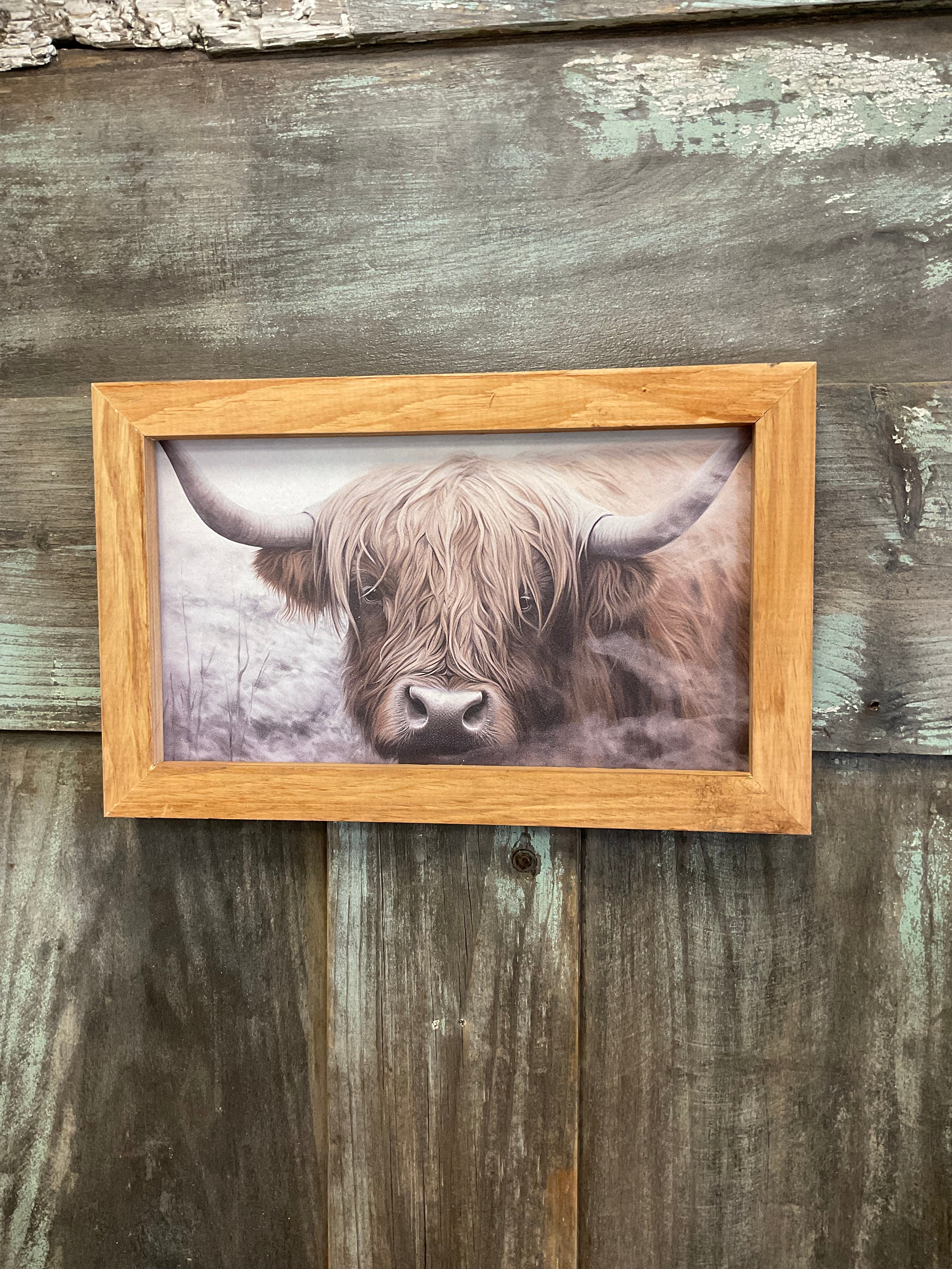 Wooly Cow Print