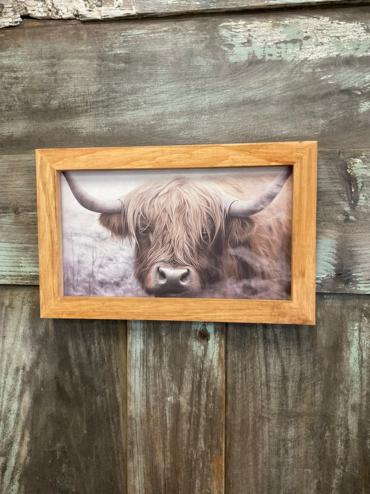Wooly Cow Print