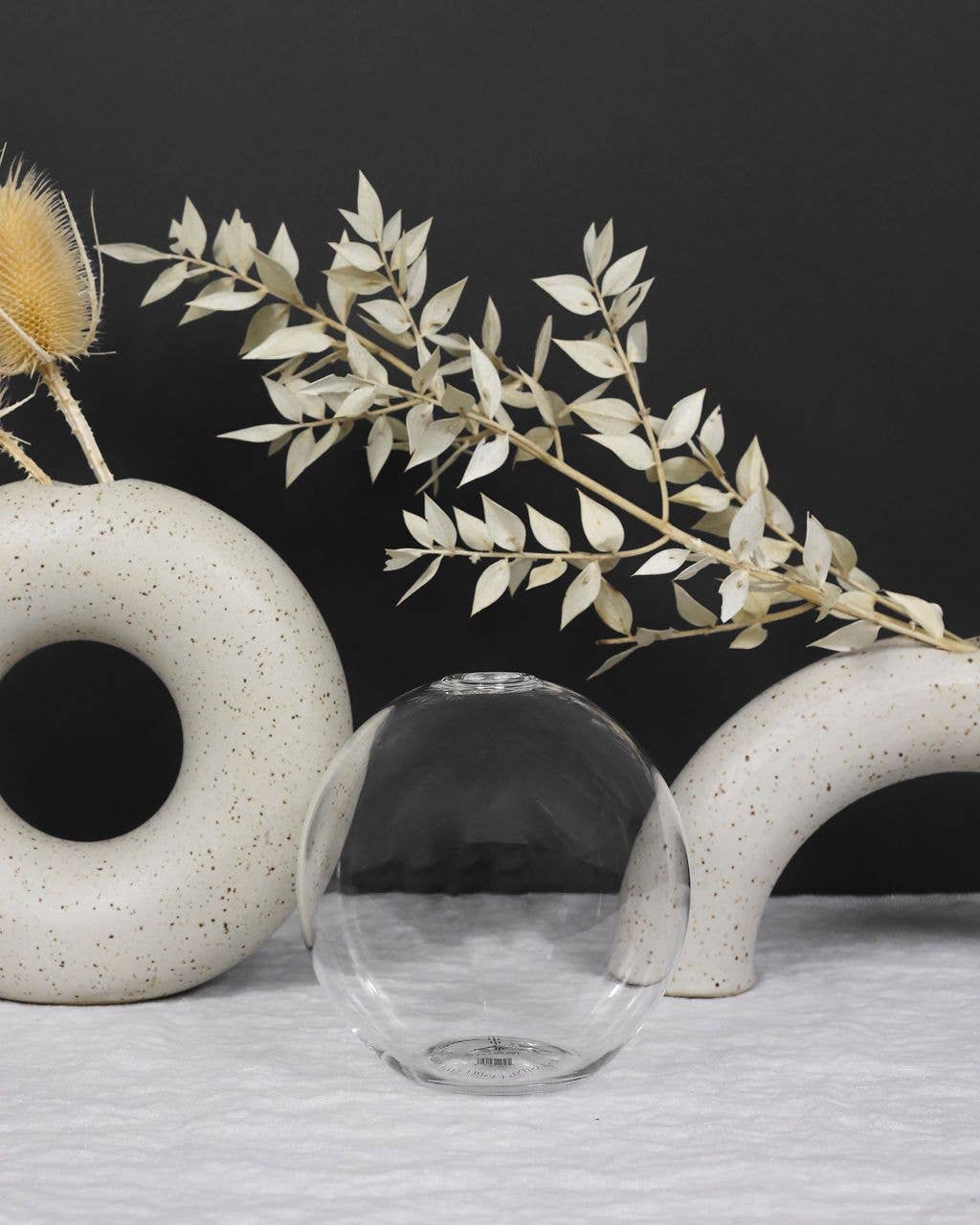 Neva Vase, Clear - made in Canada