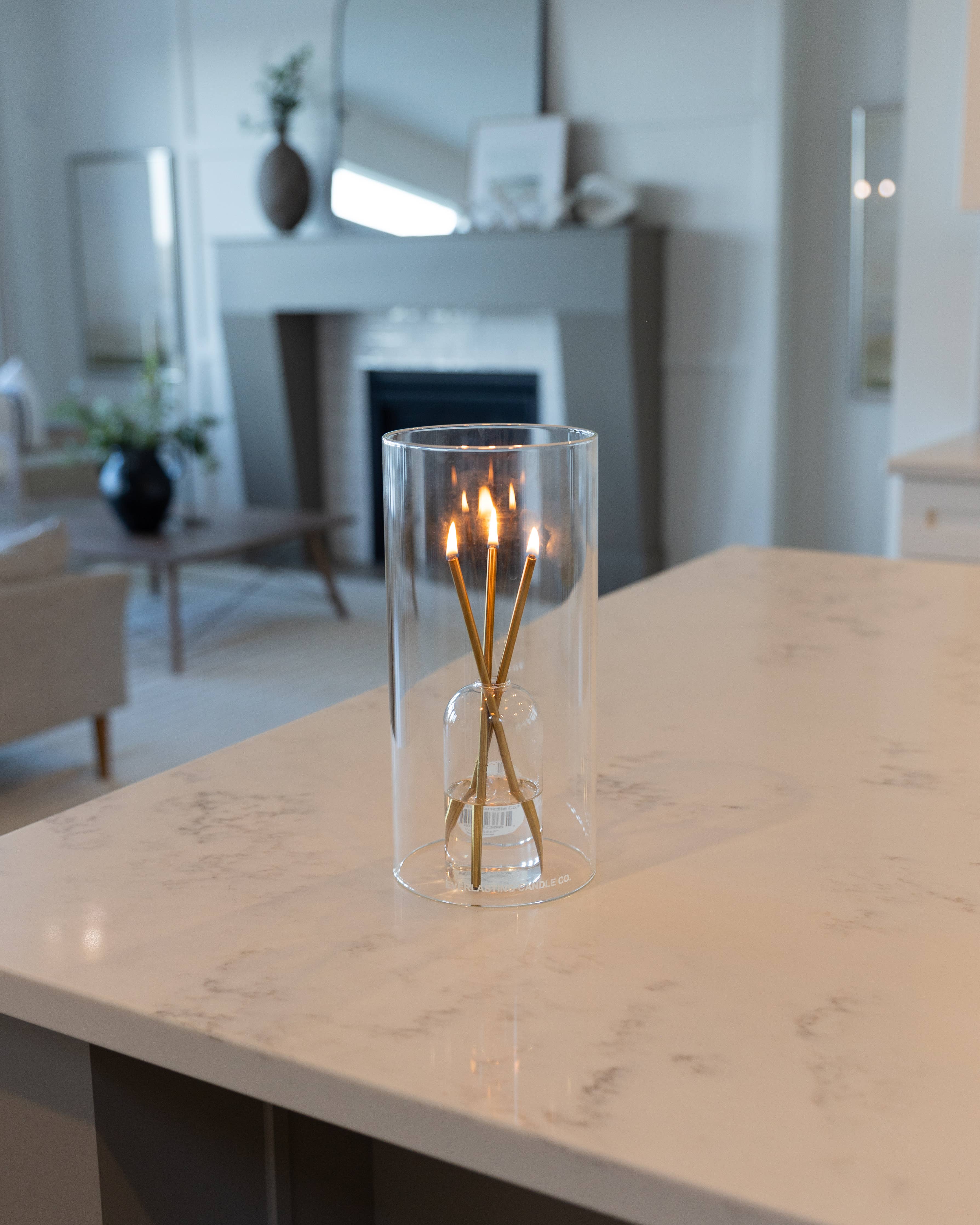Hurricane Vase - Everlasting Candles - made in Canada
