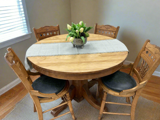 Linen Mix “Fauna” Table Runner - locally made