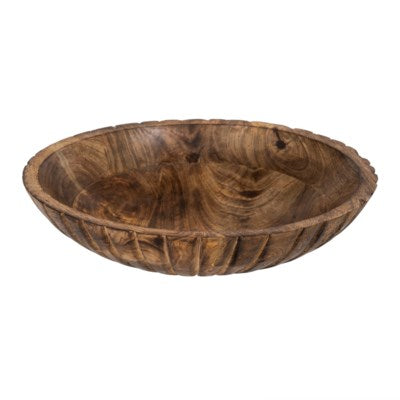Bario Wooden Bowl - Lg