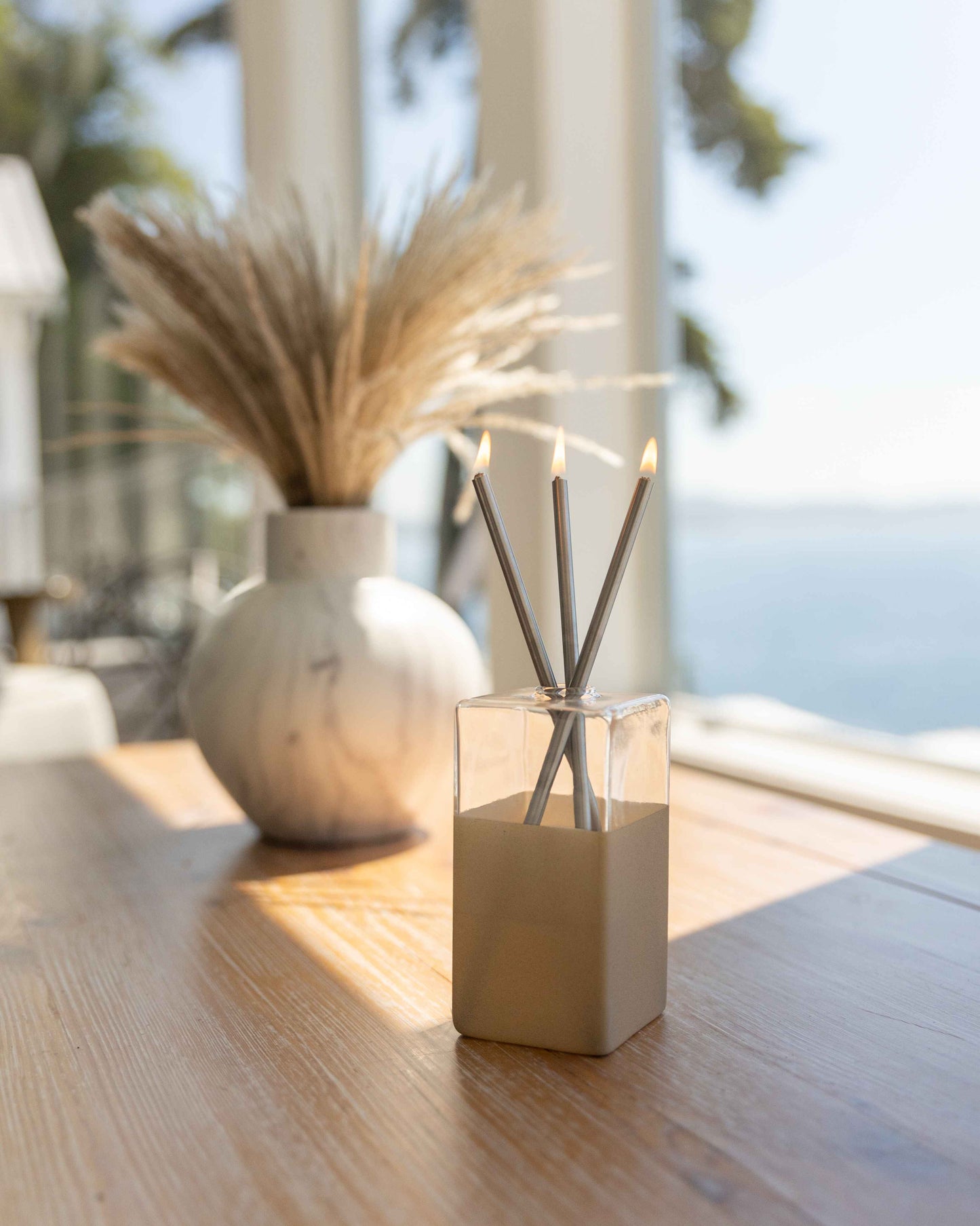 Silver Everlasting Candles - Made in Canada