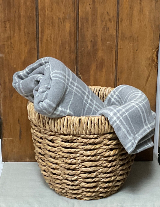 Hand Woven Planter Basket - Natural