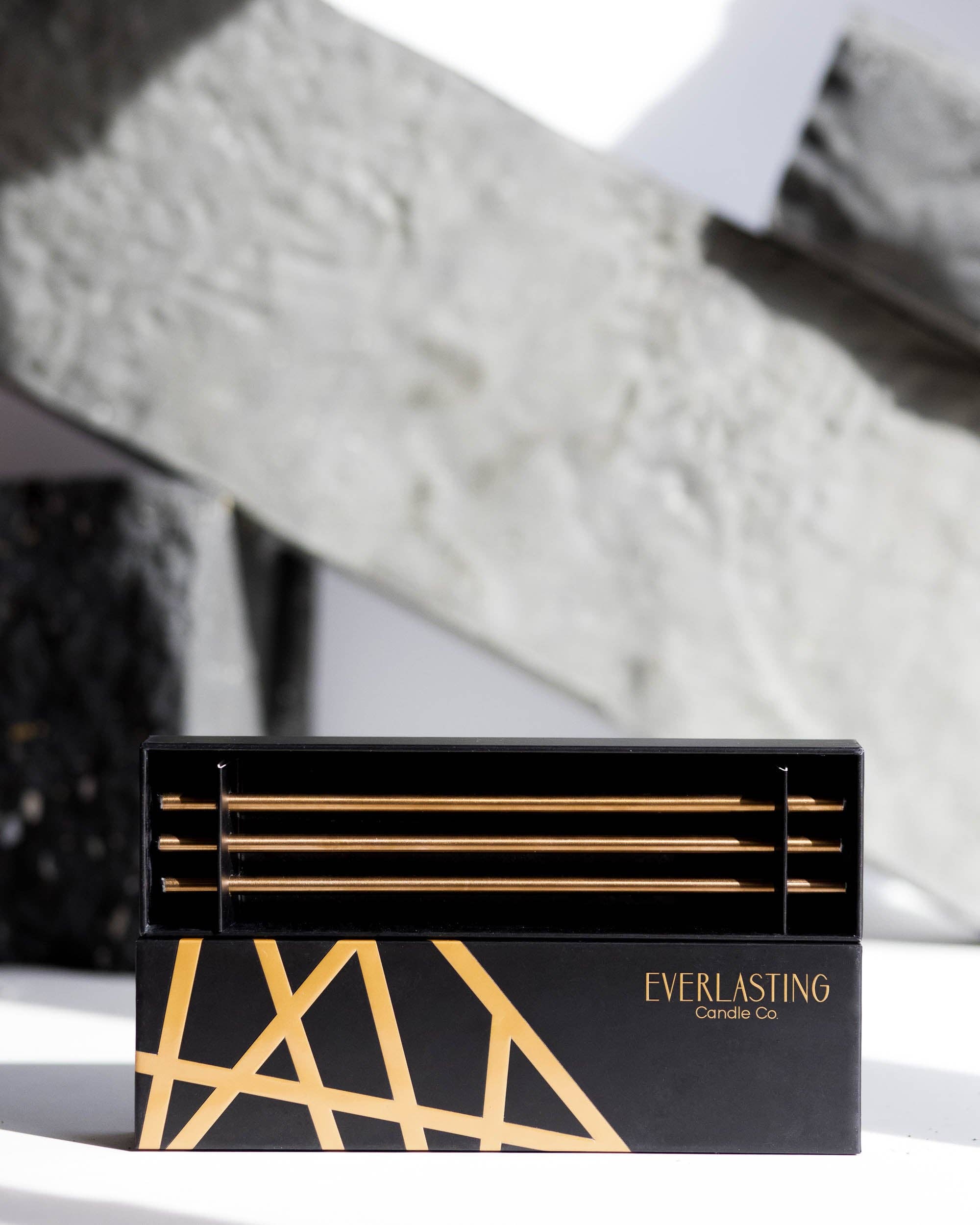 Champagne Everlasting Candles - Made in Canada