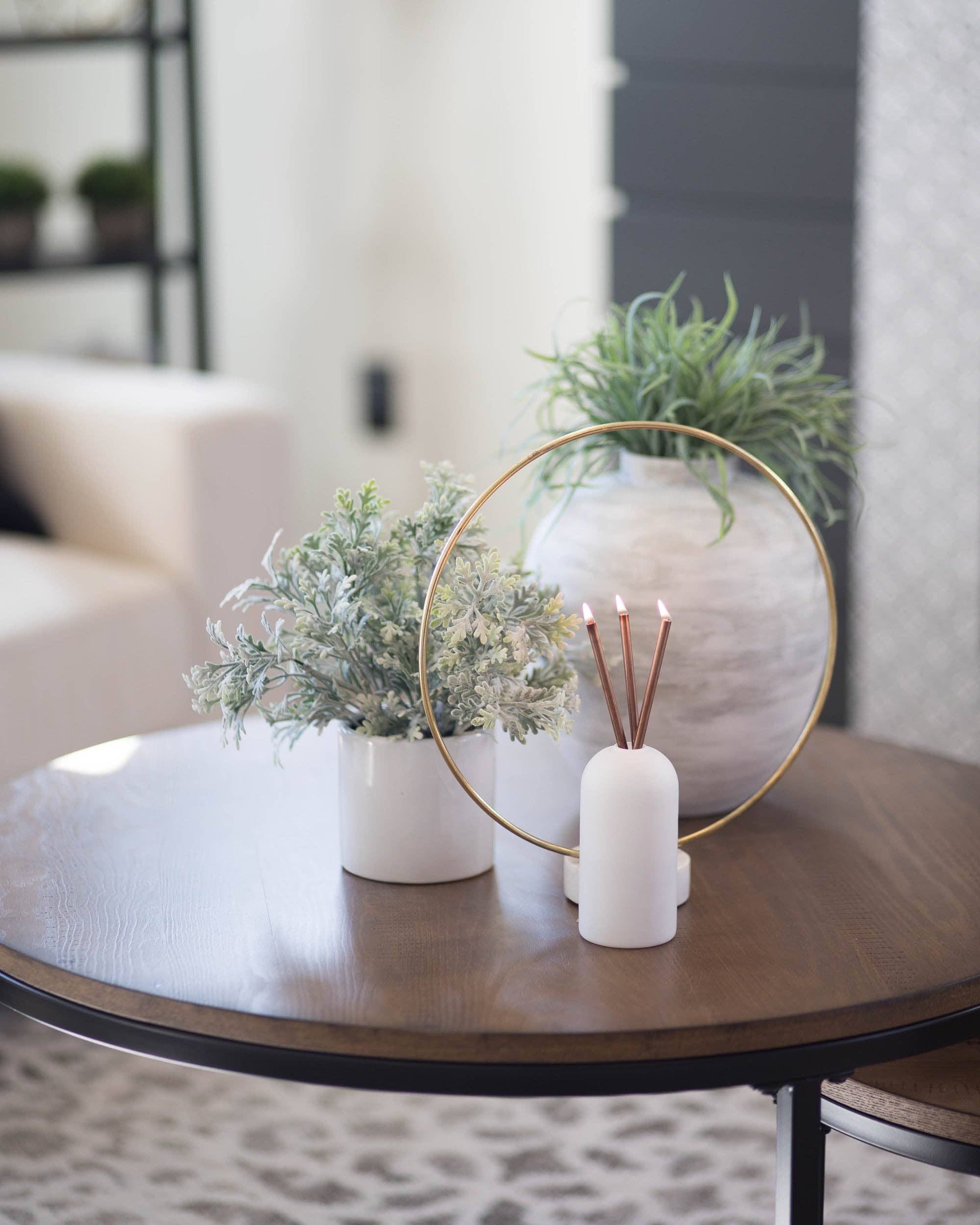 Wylie White Vase - Everlasting Candle Holder- made in Canada