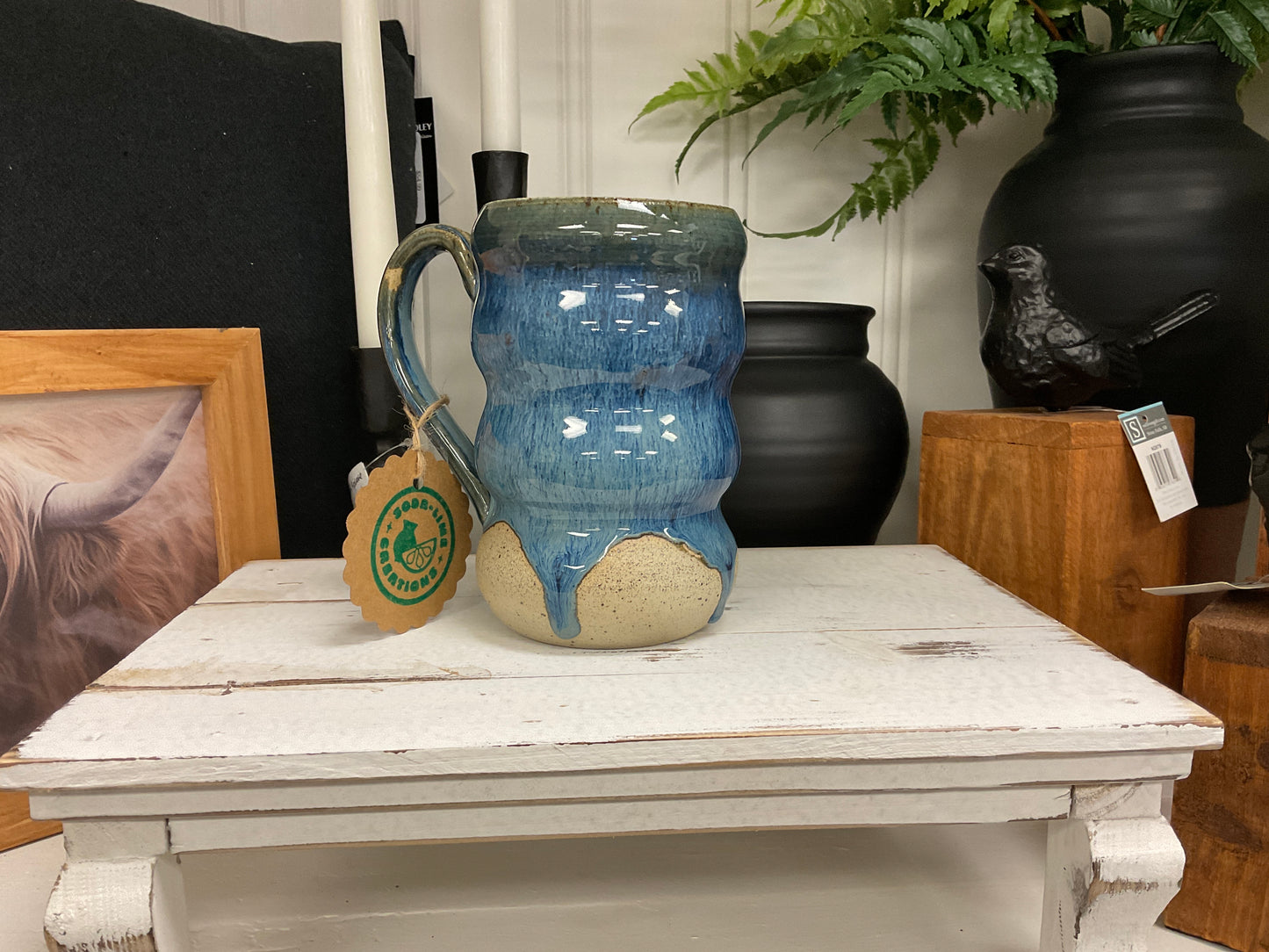 Soda Lime Creations Wavy Mug
