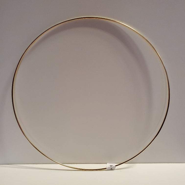 16″ METAL RING – GOLD