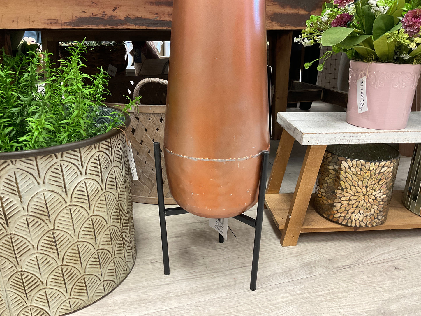 Black Metal Plant Stand