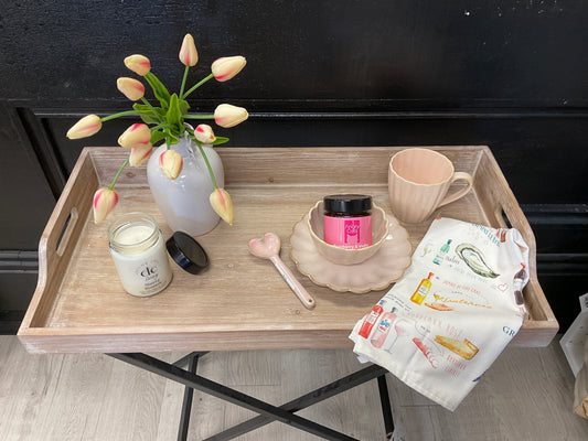 Butler Wood Tray Table