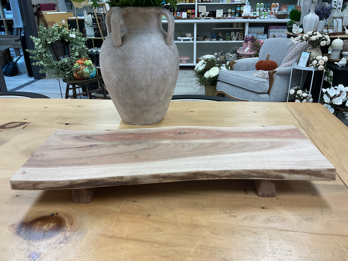 Acacia Wood Serving Live Edge Board