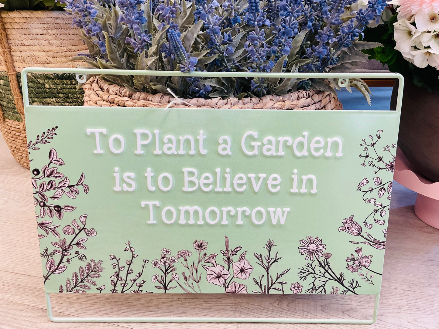 Garden Plaque