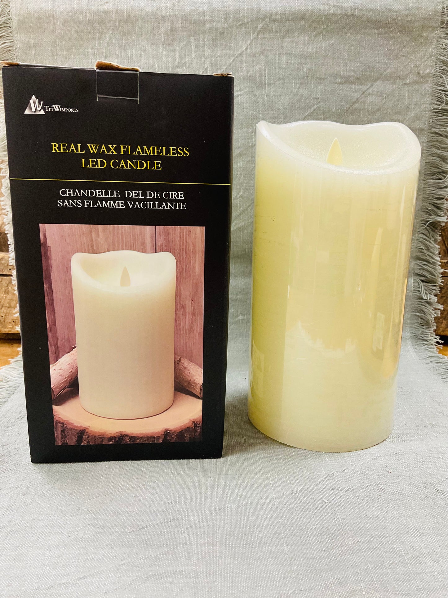 Flameless LED Candle- Ivory