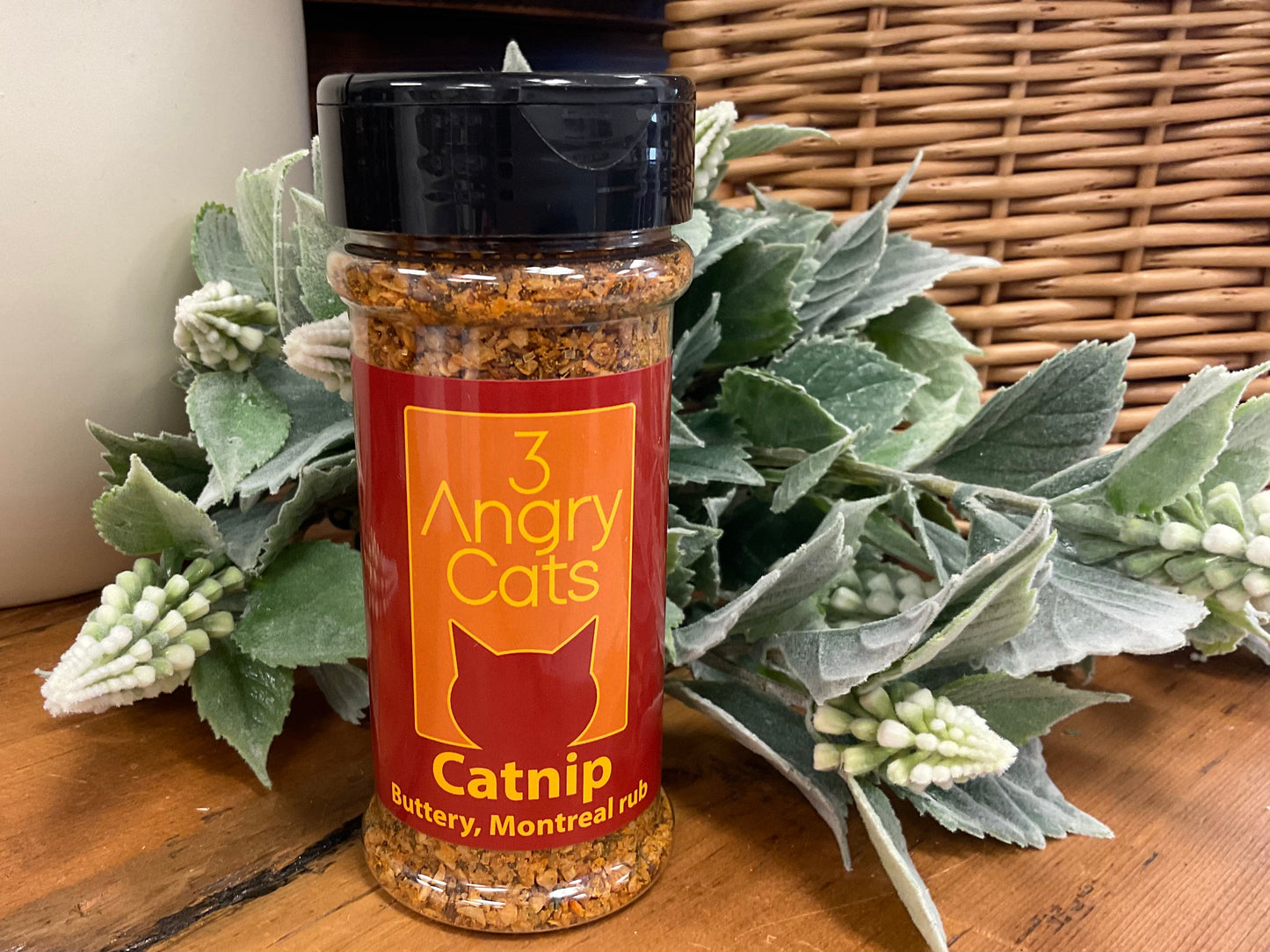 3 Angry Cats-Catnip (not for cats😉)