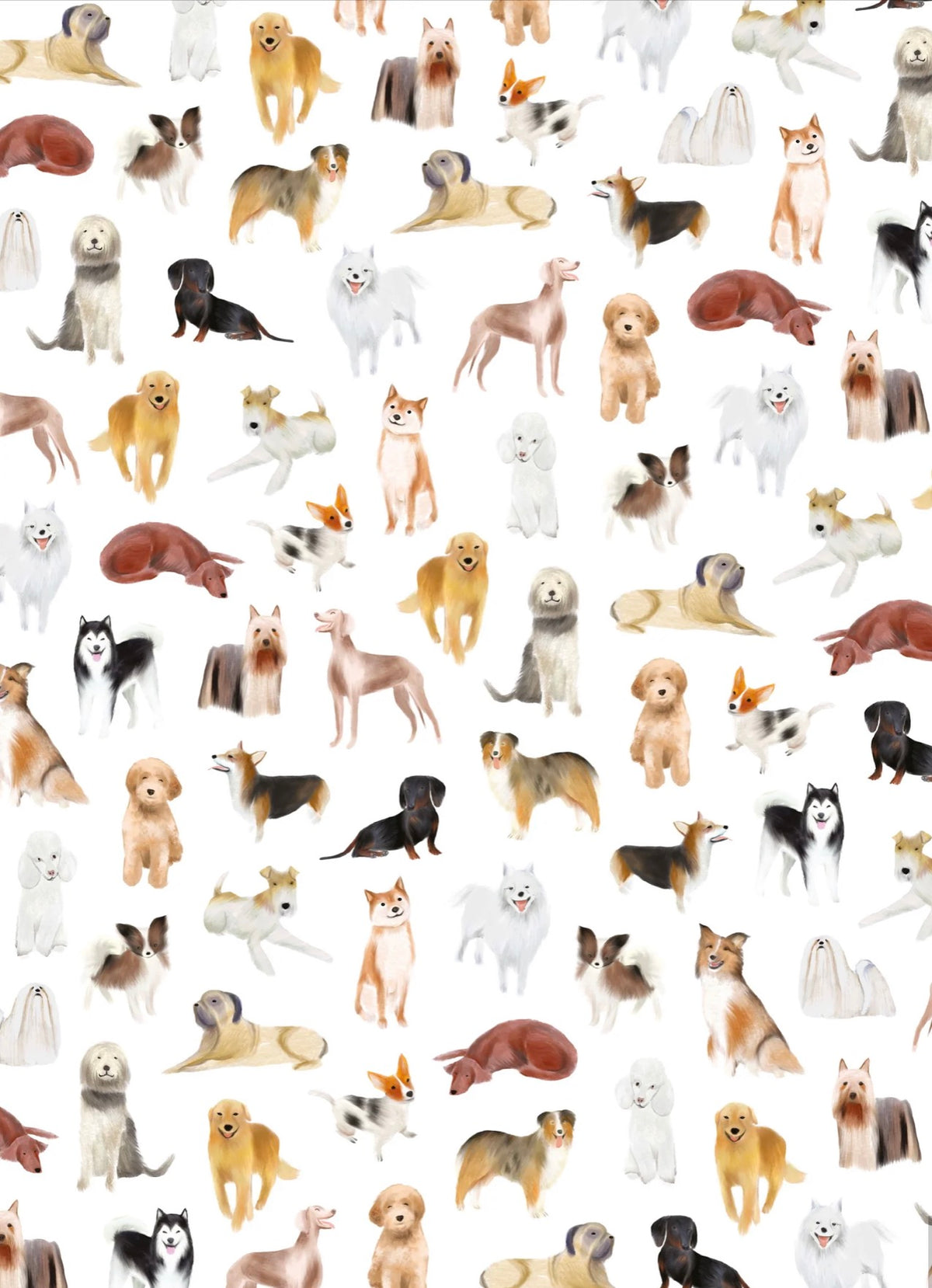 Maison Lorrain Designer Tea Towels - Dogs! - Designed in Canada