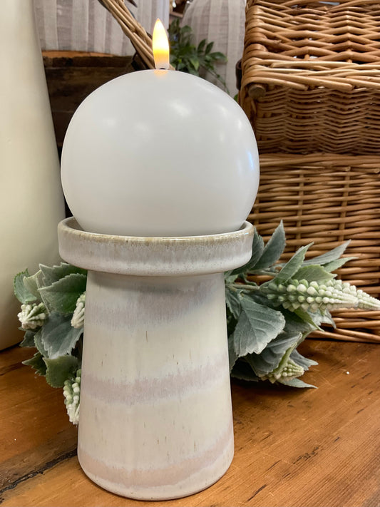 Aurora Pillar Candle Holder