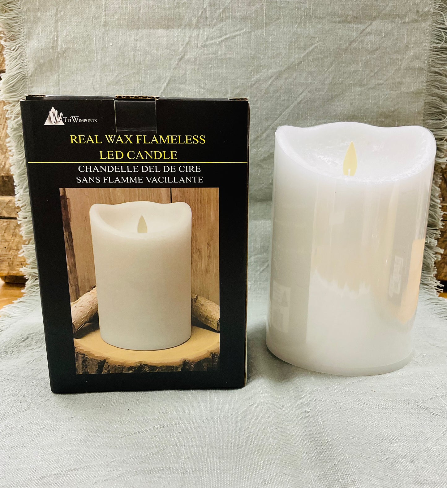 Flameless LED Candle - white