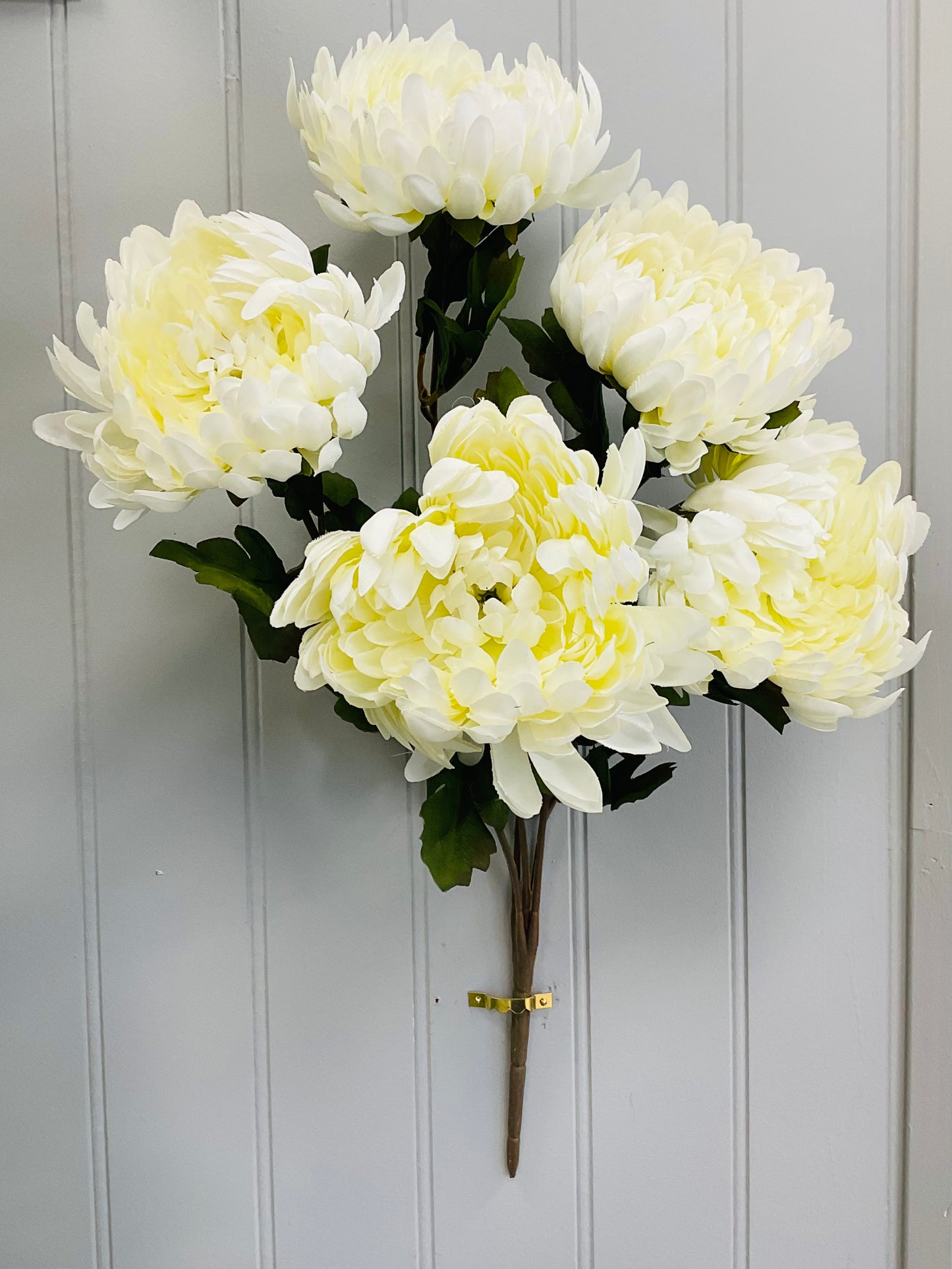 White Football Mum Bush
