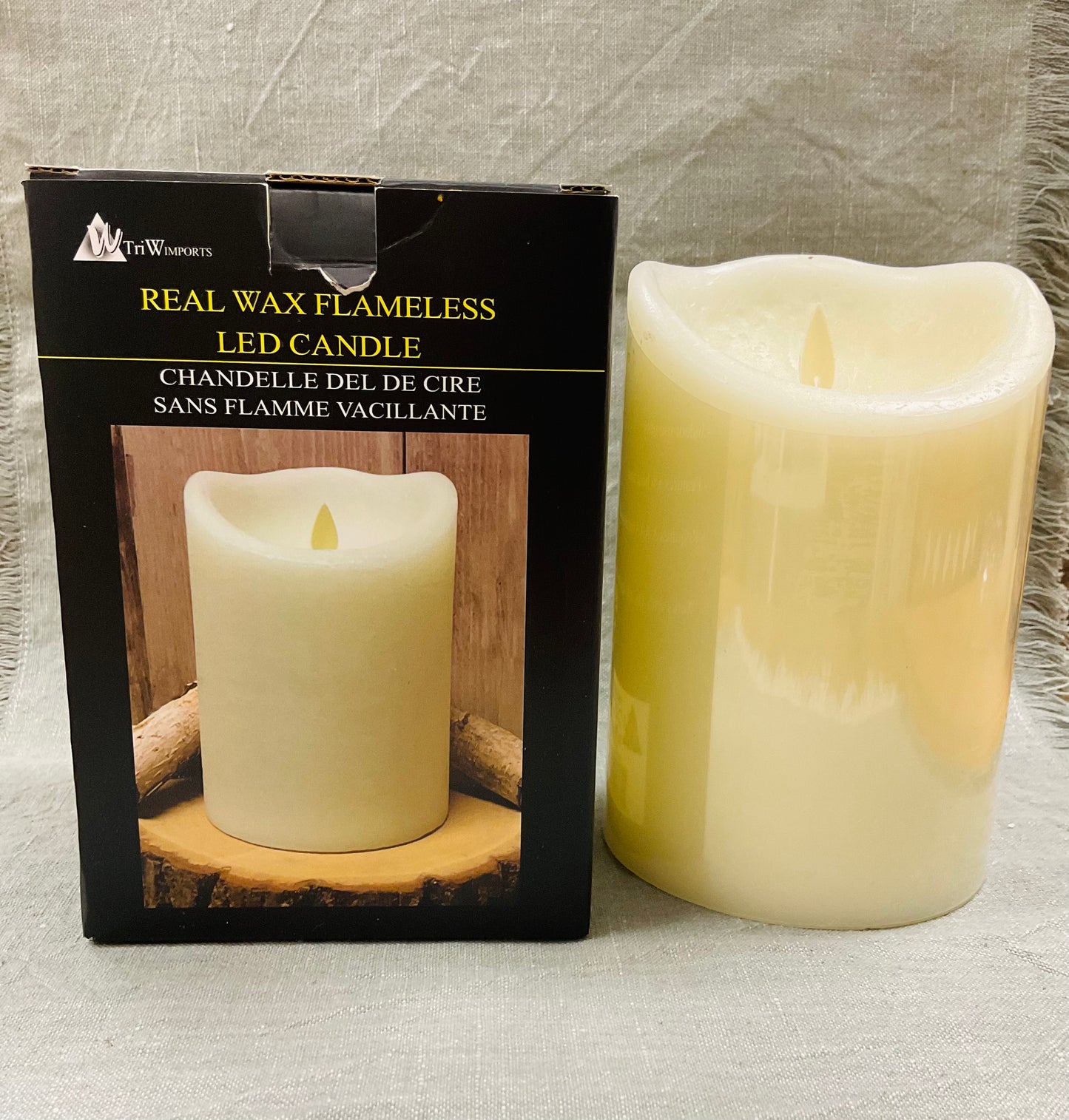 Flameless LED Candle- Ivory