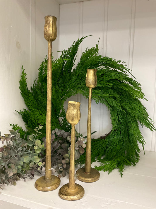 Auric Candlesticks