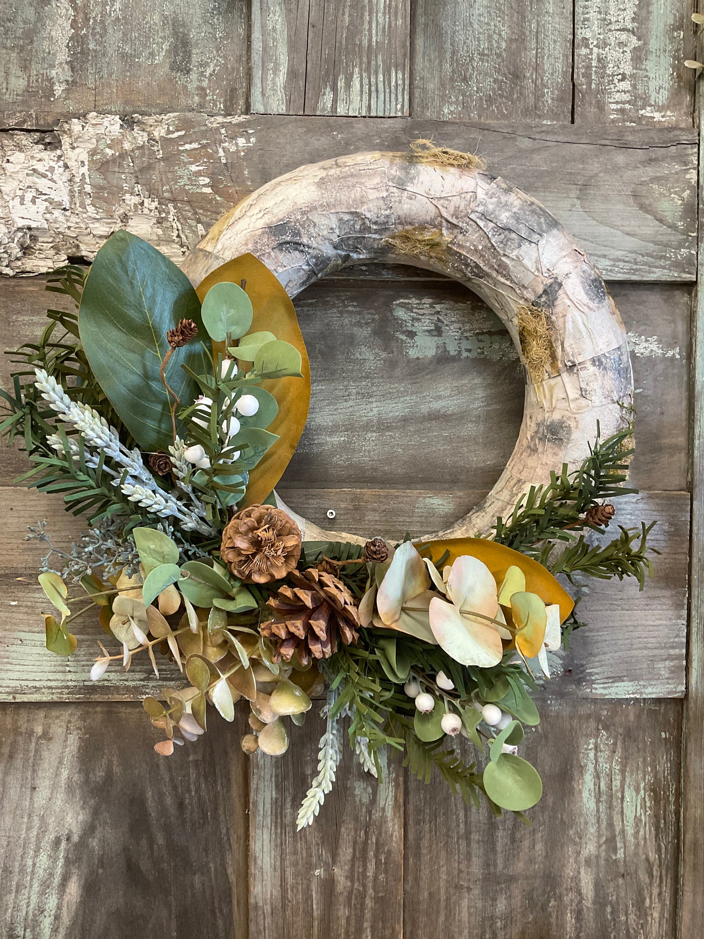 Winter Woods Birch Wreath
