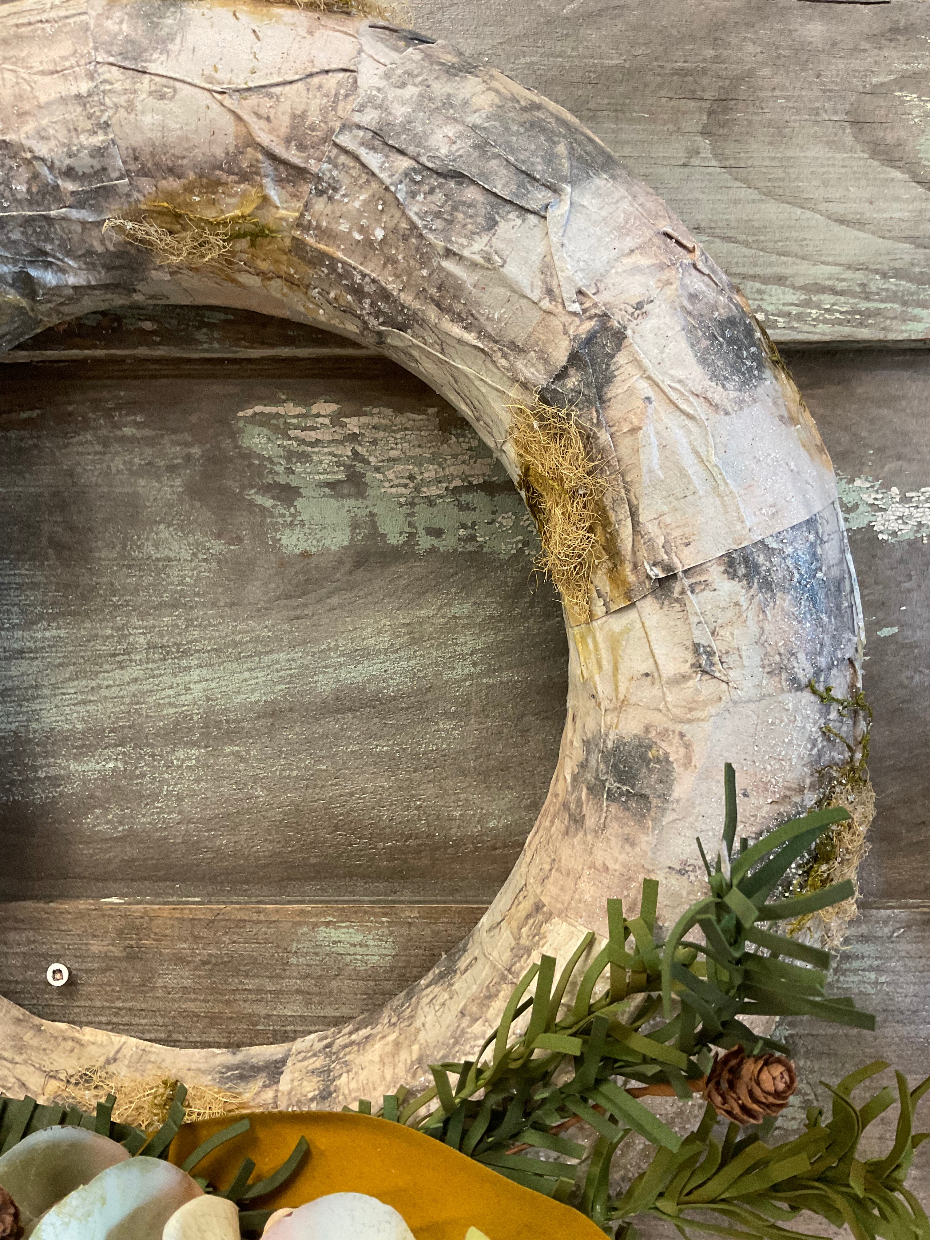 Winter Woods Birch Wreath
