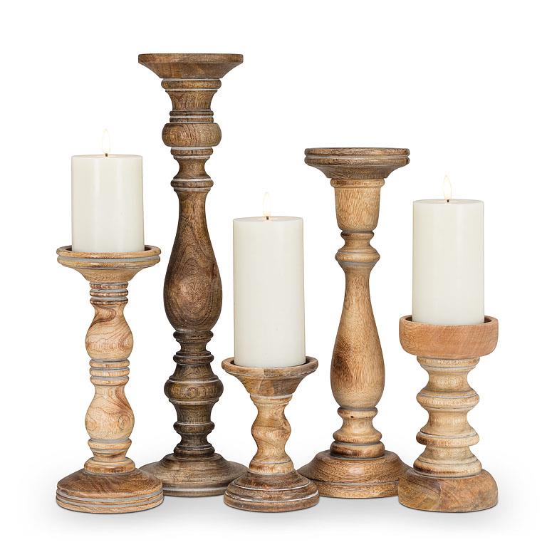 Turned Pillar Holders