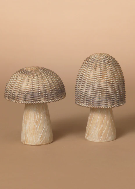 Resin Woven Mushroom