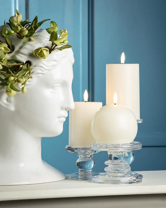 Luxlite Flameless Candle White