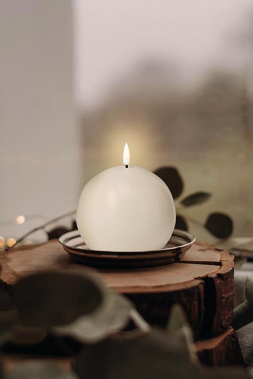 Luxlite Flameless Ball Candle