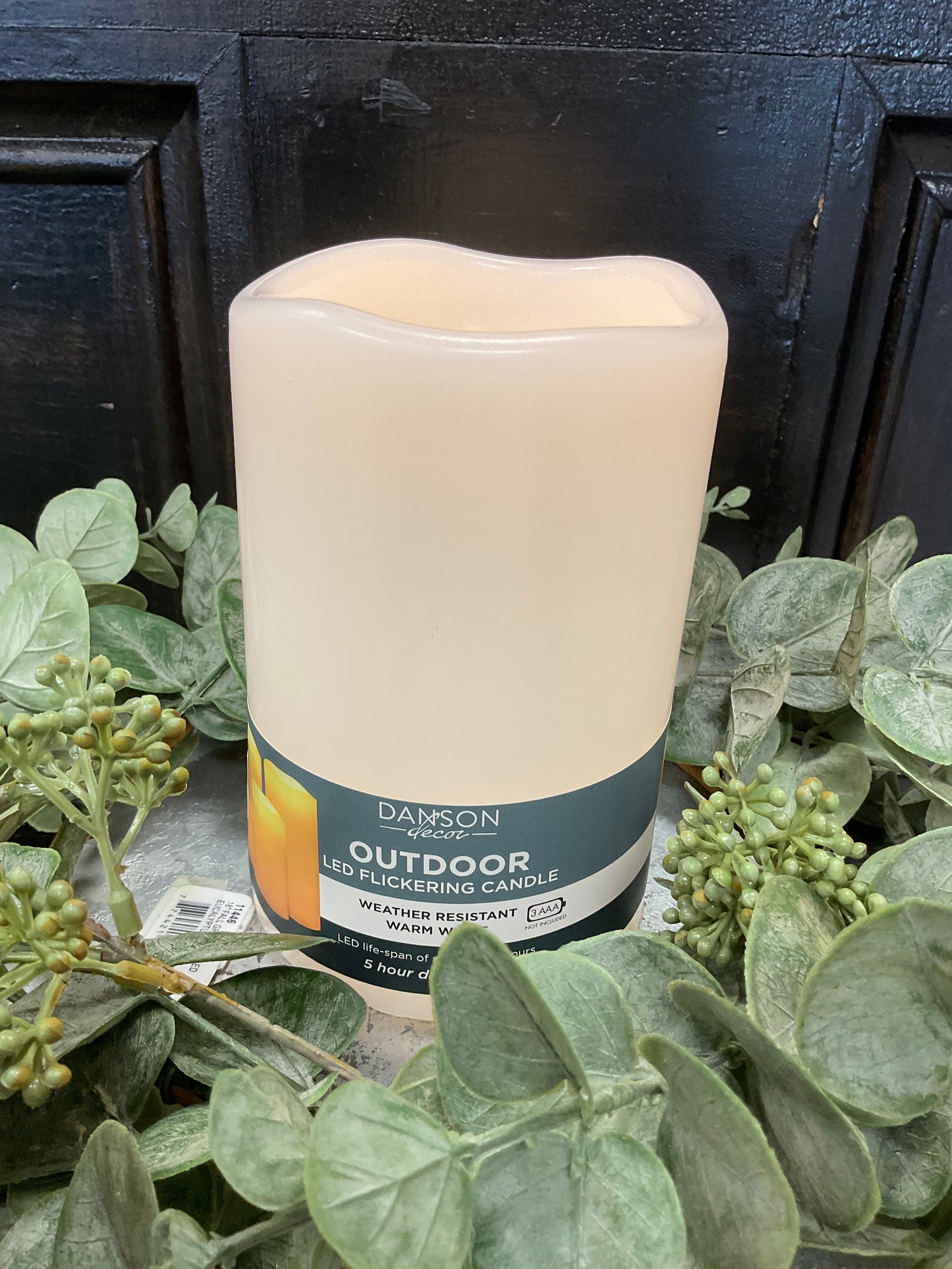 Outdoor Flickering LED Candle