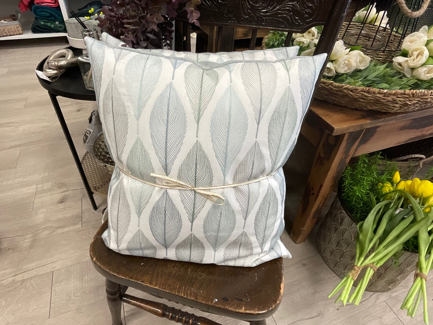 Sage Leaf Pillow - set of 2