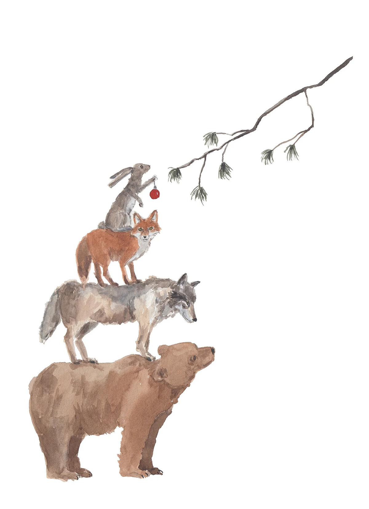 Maison Lorrain-Designer Tea Towels - Christmas Spirit - Designed in Canada