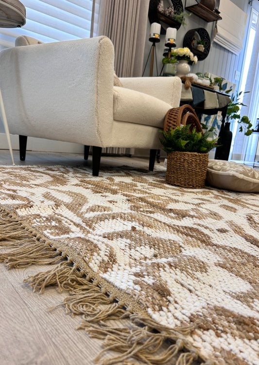 Tropez Jute& Chenille Rug - 5x7