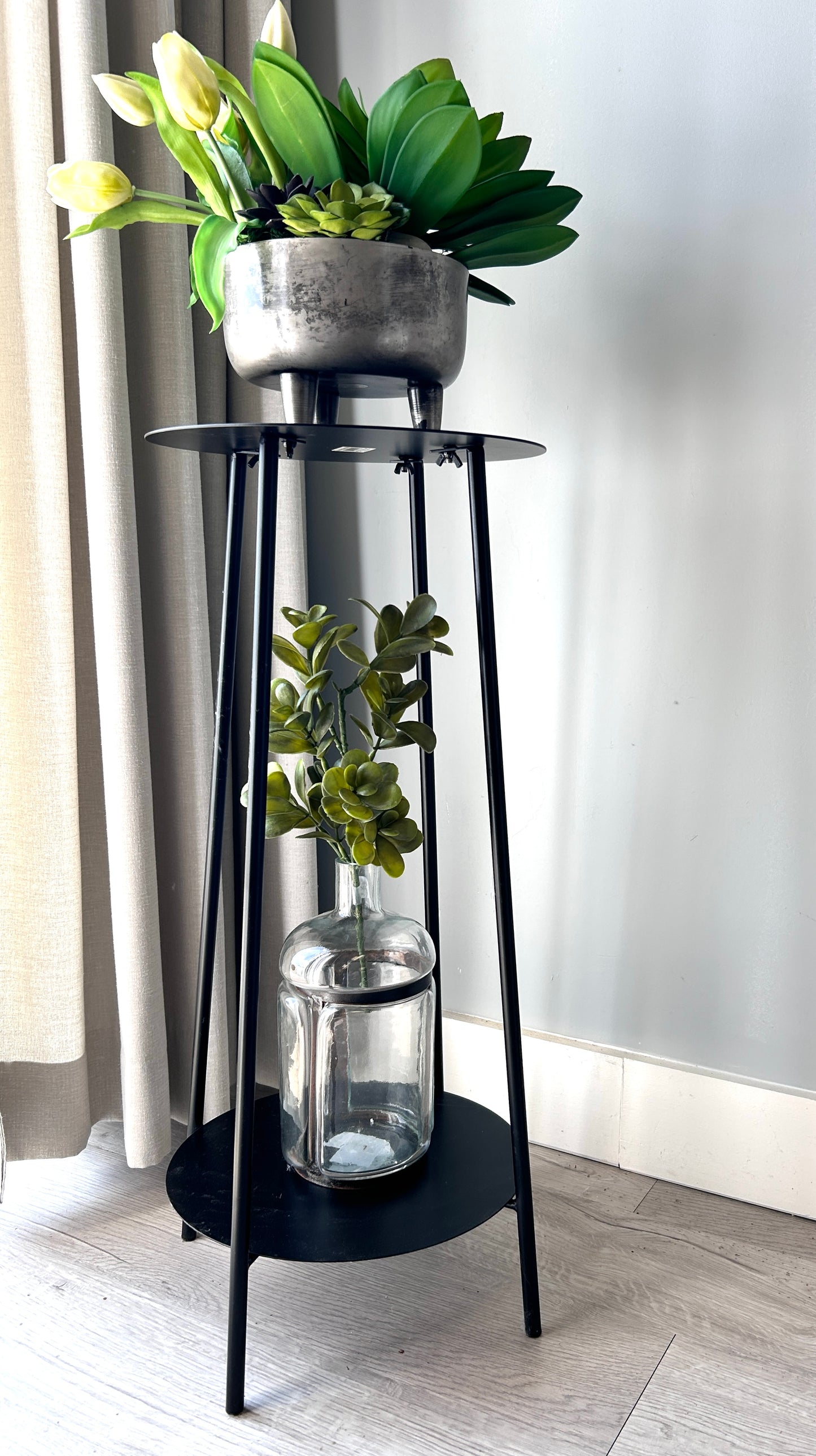 Cooper Black Metal Side table