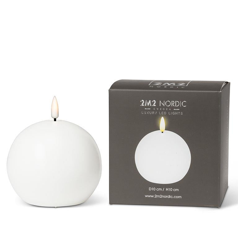 Luxlite Flameless Ball Candle