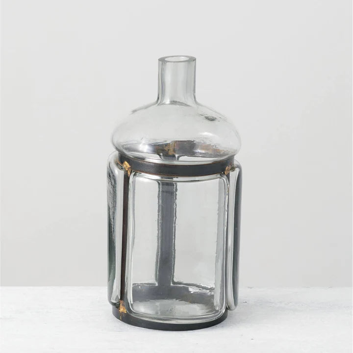Magnus Bottle Metal & Glass - SM