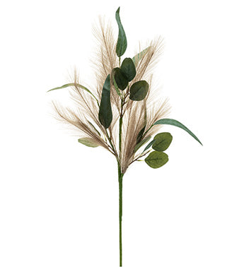 Pampas Grass & Eucalyptus Spray