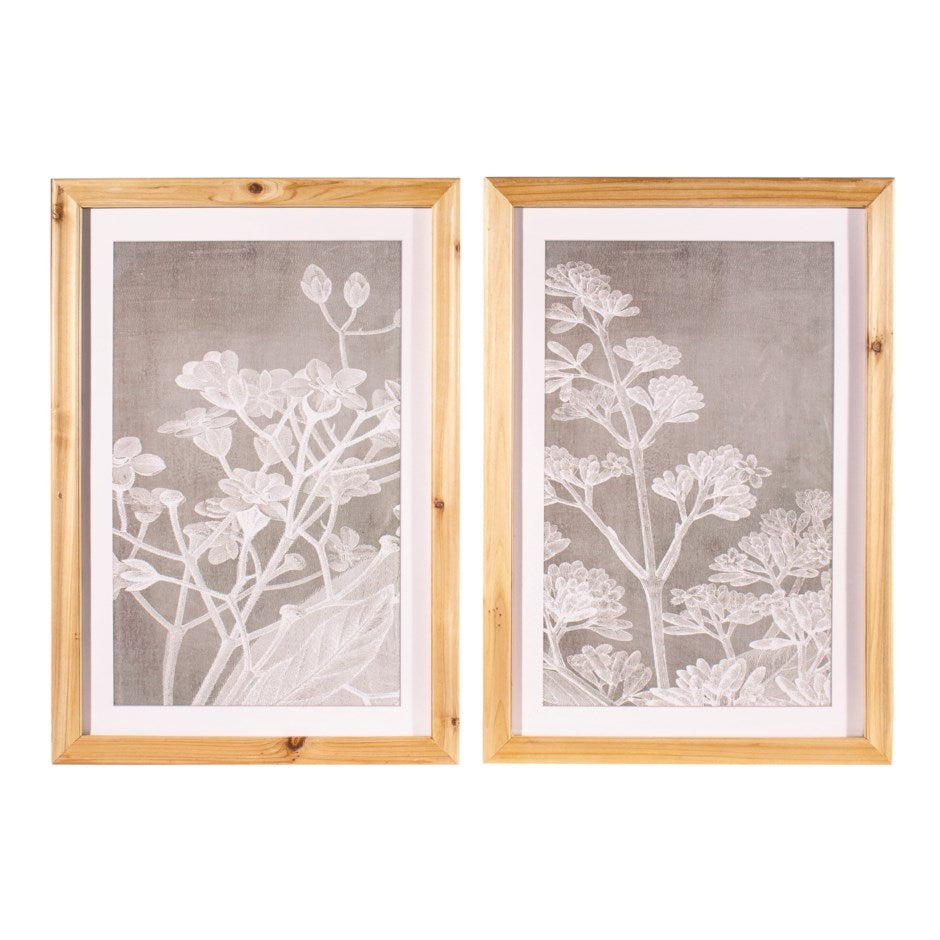 Wildflower Wall Art - Set of 2