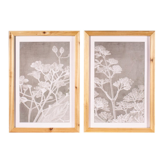 Wildflower Wall Art - Set of 2