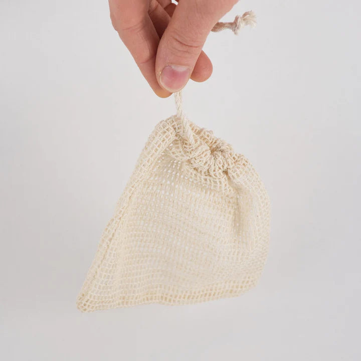 Organic Cotton Soap Saver Bag