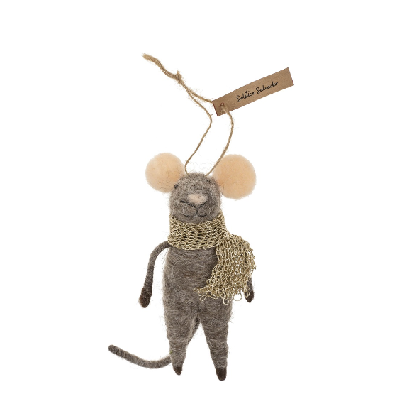 Felt Mice Ornaments