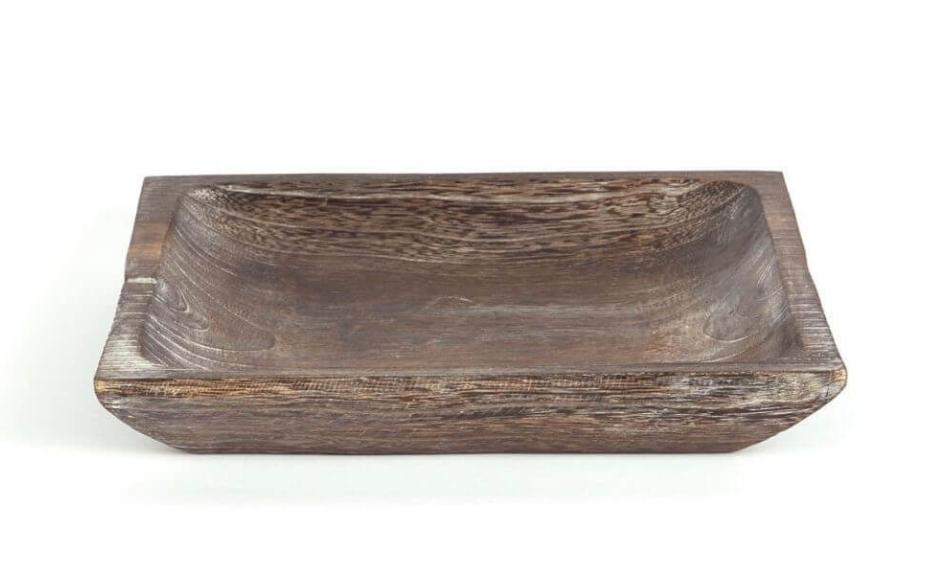 Anya Square Wood Bowl