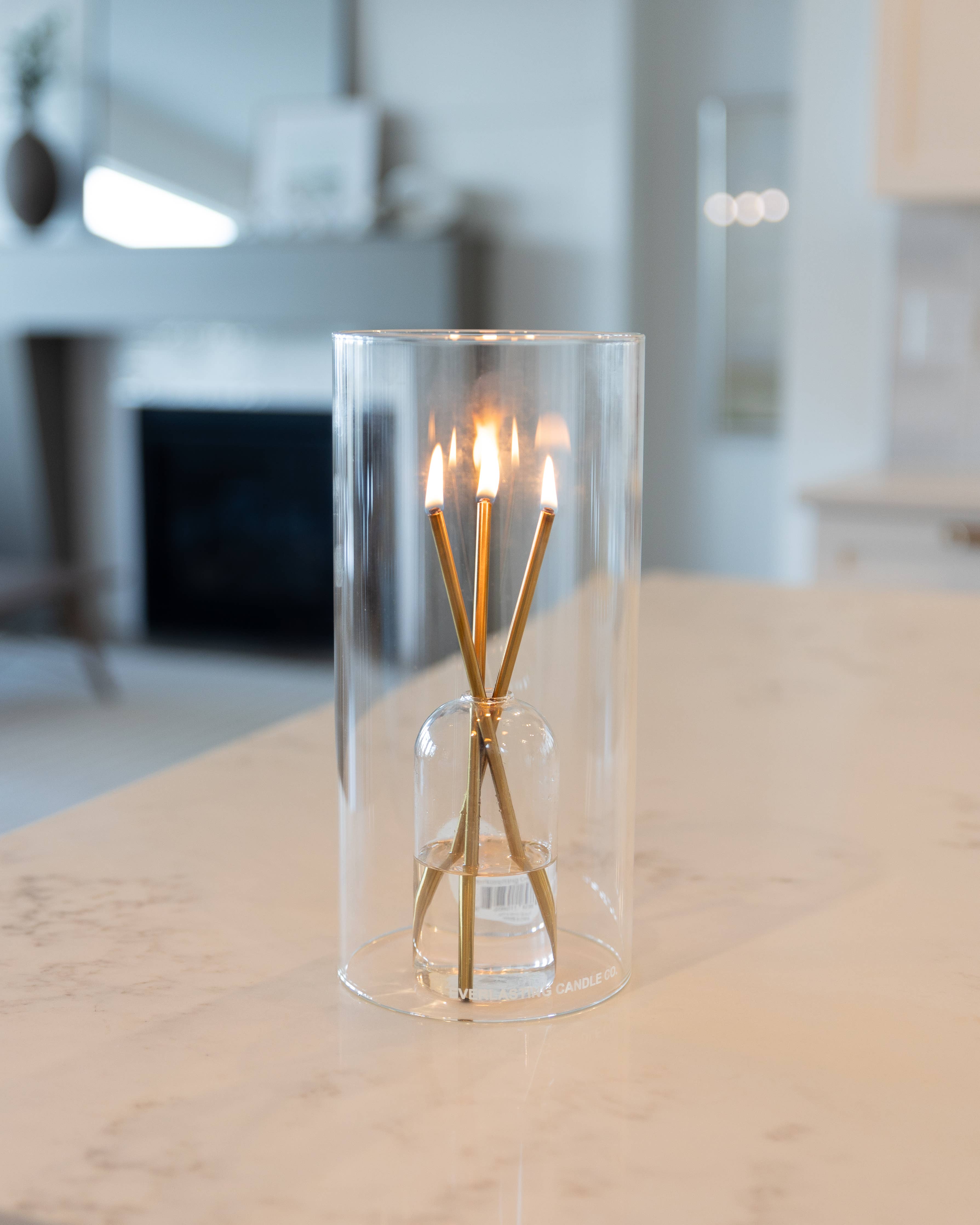 Hurricane Vase - Everlasting Candles - made in Canada