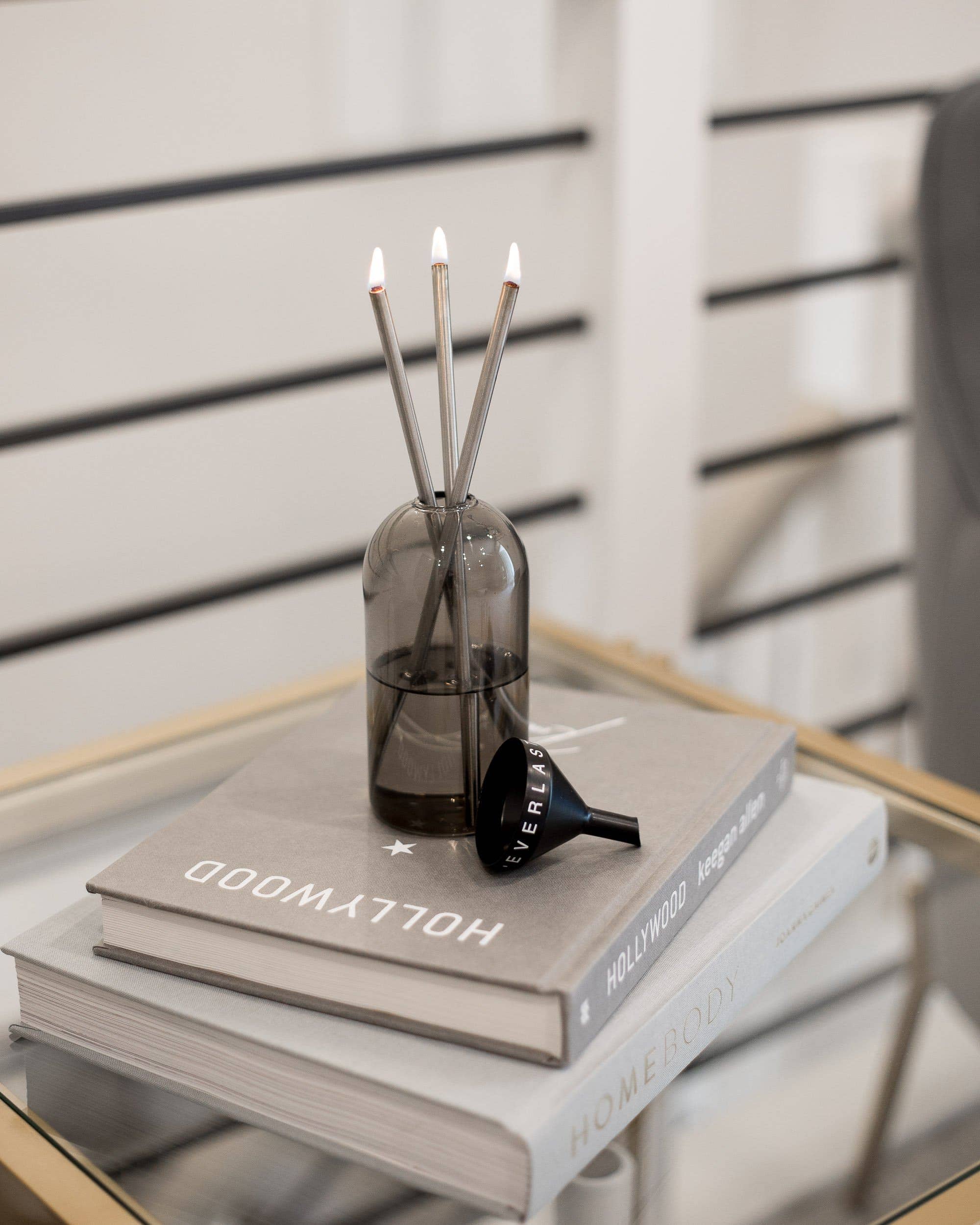 Silver Everlasting Candles - Made in Canada